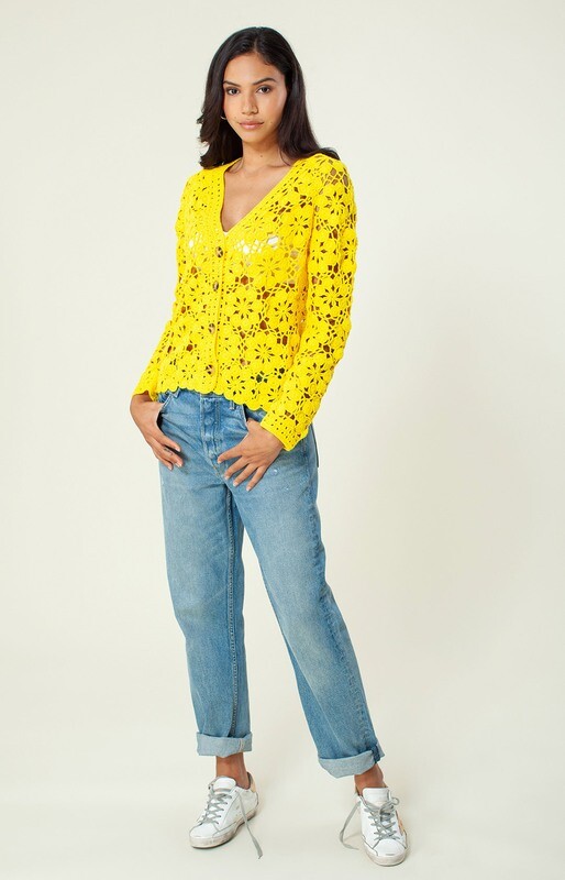 Hale Bob Sylvie Crochet Cardigan