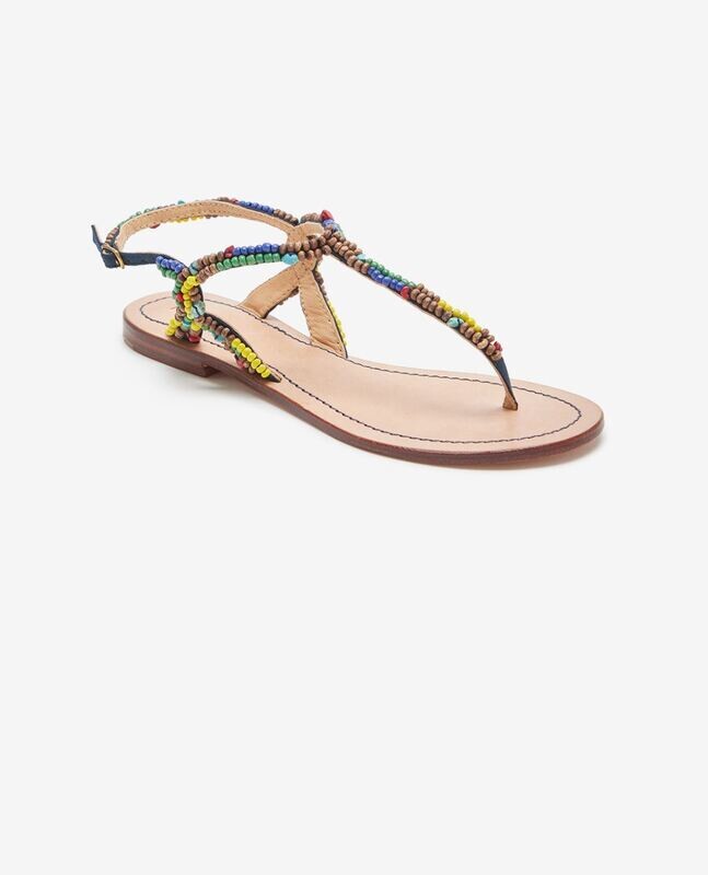 Maliparmi Natural Beads Sandal