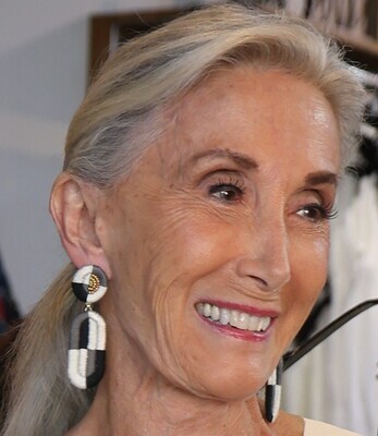 Federika Padula Black, Grey and Cream Earrings