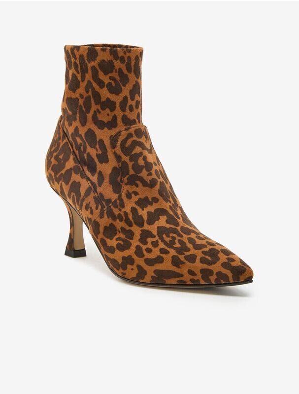 Maliparmi Animalier Stretch Ankle Boot