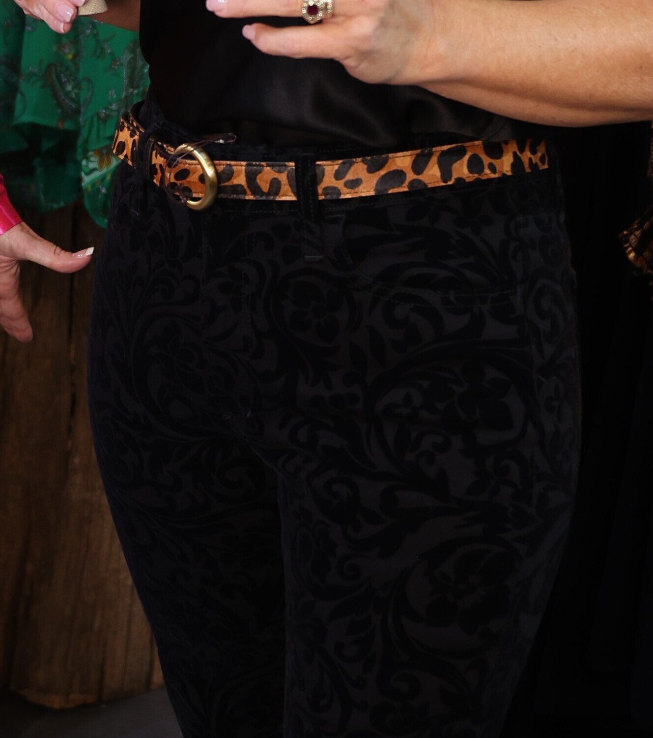 Maliparmi Animal Print Belt