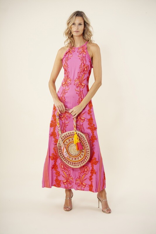 Hale Bob Luciana Embroidered Maxi