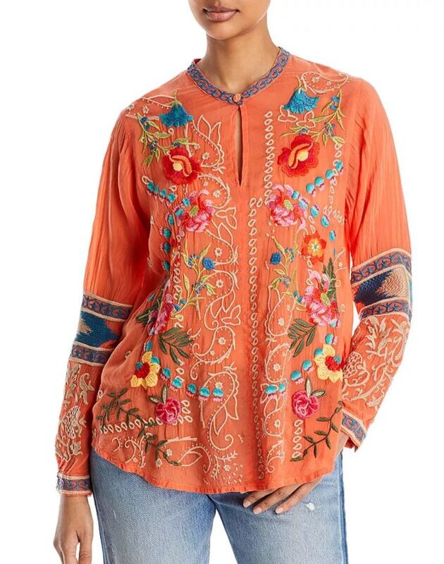 Johnny Was Tamarind Blouse