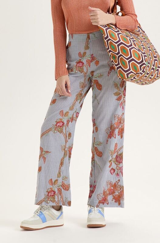 Maliparmi Spring Embroidery Trousers Maliparmi Spring Embroidery Trousers