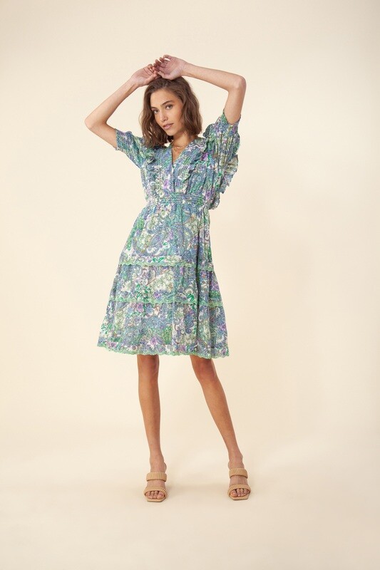 Hale Bob Eola Eyelet Dress 31TP6020 Hale Bob Eola Eyelet Dress 31TP6020