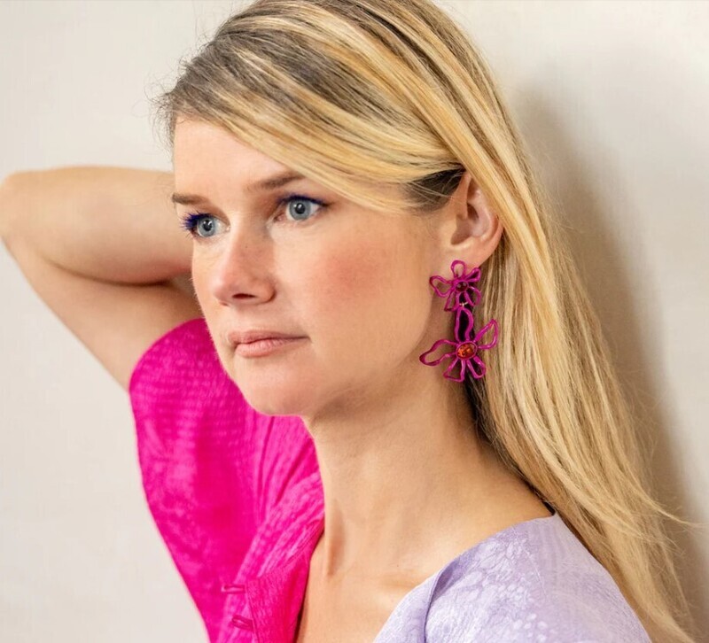 Mignonne Gavigan Lux Flower Earrings