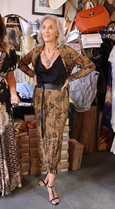 Go Silk Crinkle Skirt