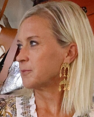 Denise Nader Earrings - Poseidon
