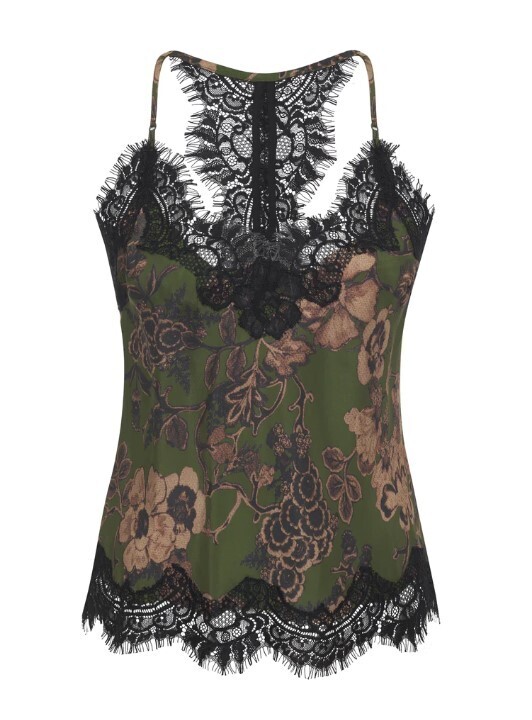 Gold Hawk Lucy Cami Sage Botanical GH1028