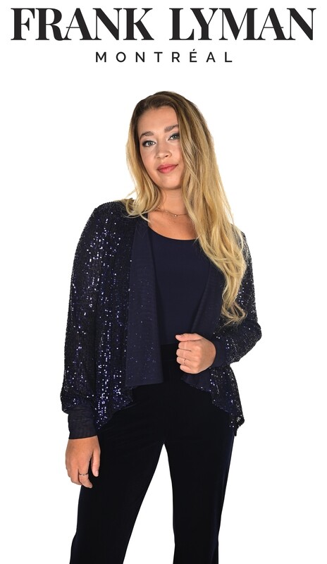 Frank Lyman Knit Throw Over 234239