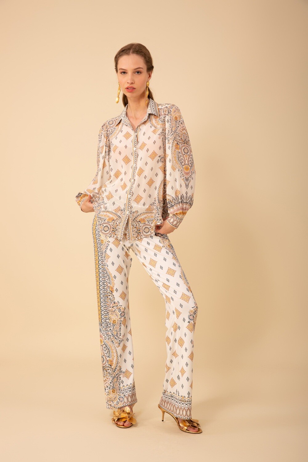 Hale Bob Eden Silk Top 3ZAR210A