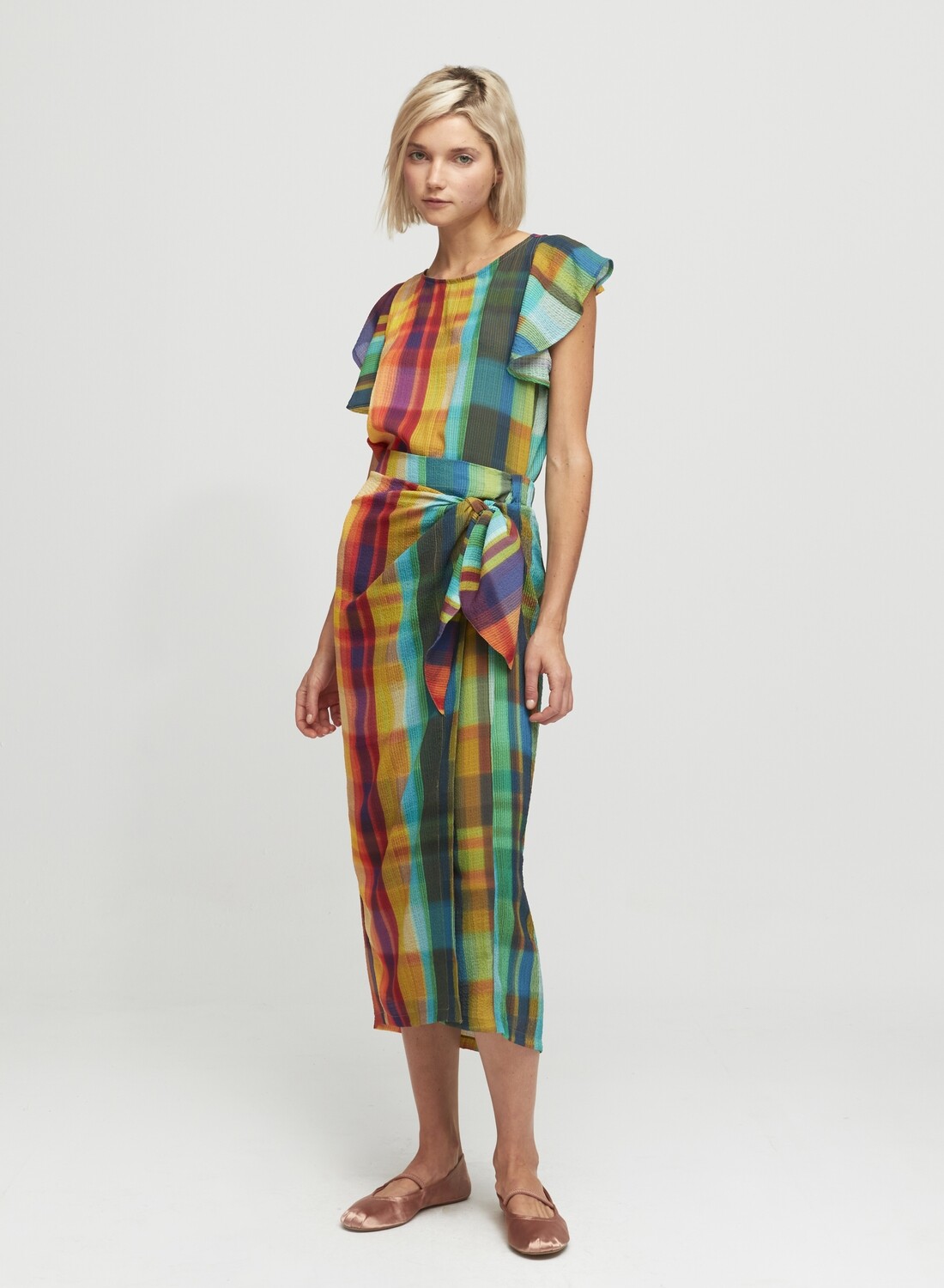 Aldomartins Wrap Skirt SS24 5343 Lydie