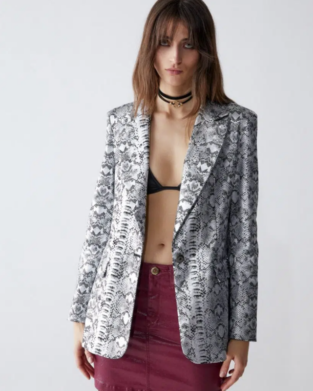 Shaft Jeans - Silver Snake Blazer Shaft Jeans - Silver Snake Blazer