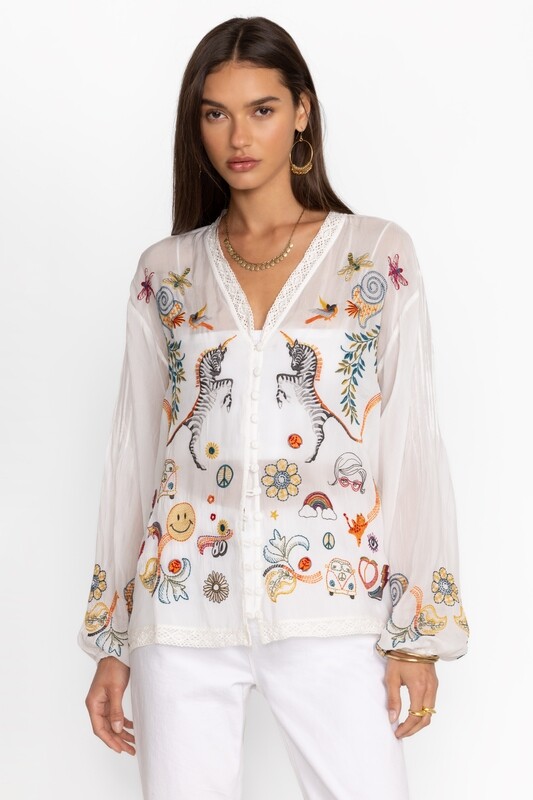 Johnny Was Helen Blouse C10624-1