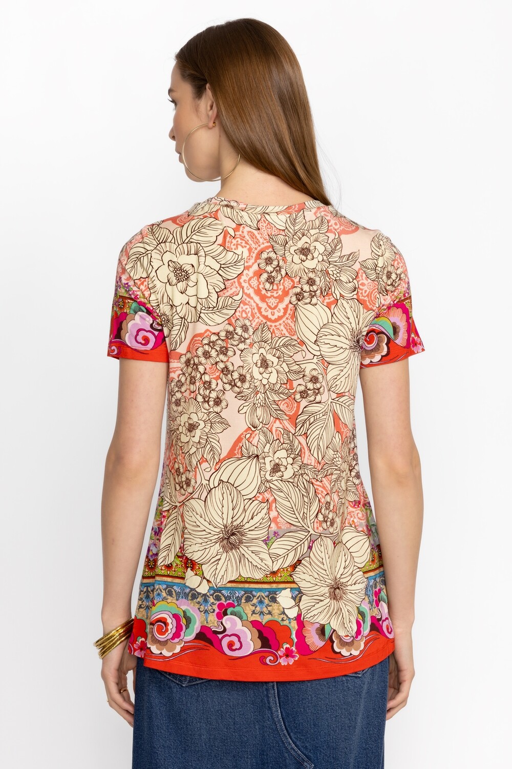 Johnny Was Janie Short Sleeve Tee T17124-1