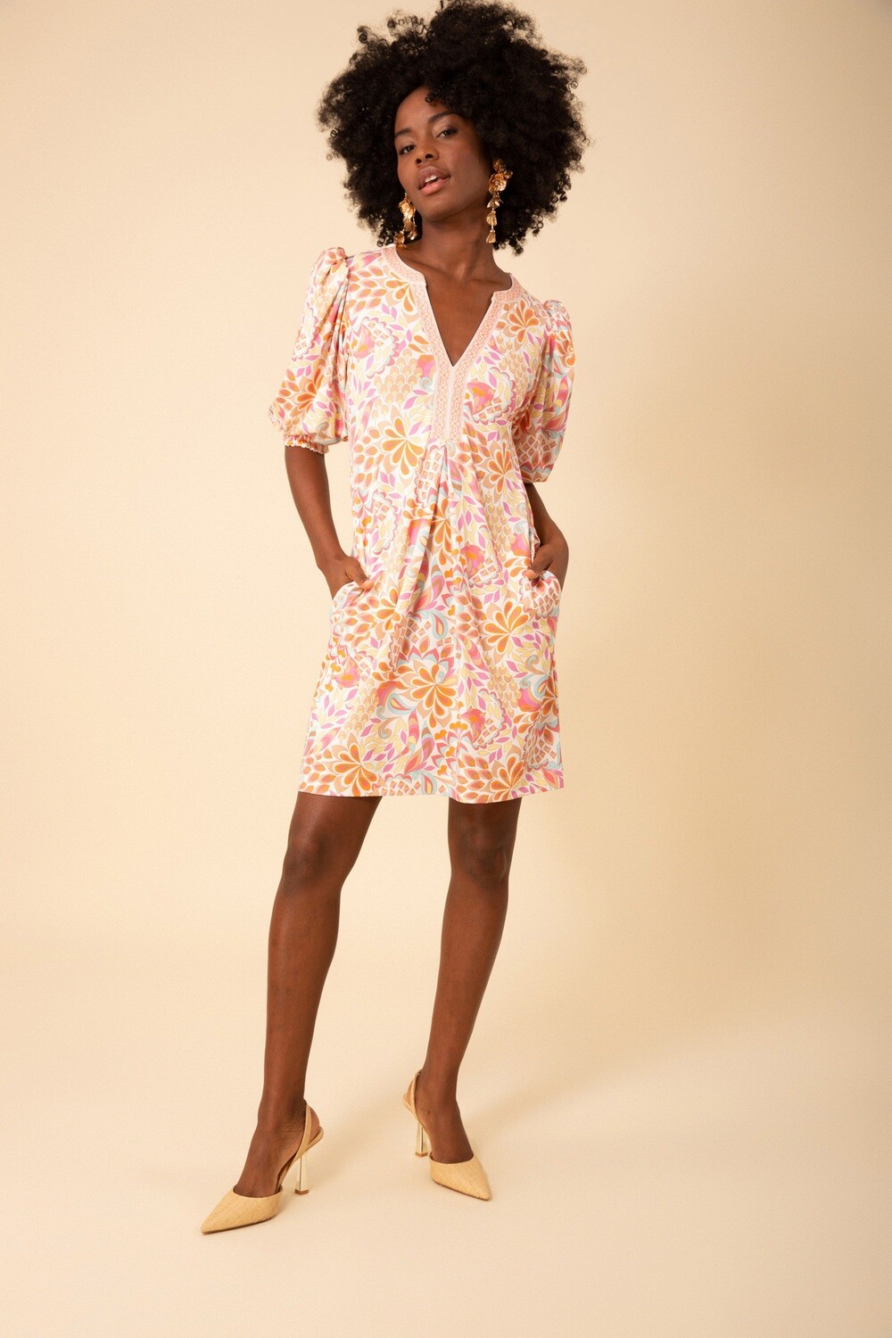 Hale Bob Annie Jersey Dress 42LD624A
