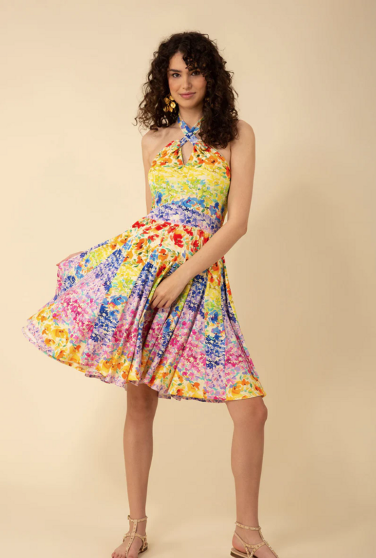 Hale Bob Wren Jersey Dress 42YP662A Hale Bob Wren Jersey Dress 42YP662A