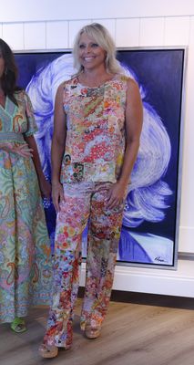 Unbreak.it Silk Trousers - Garden