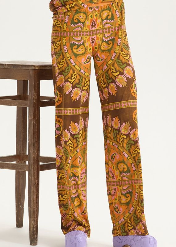 Maliparmi Suzani Crown Jersey Trouser