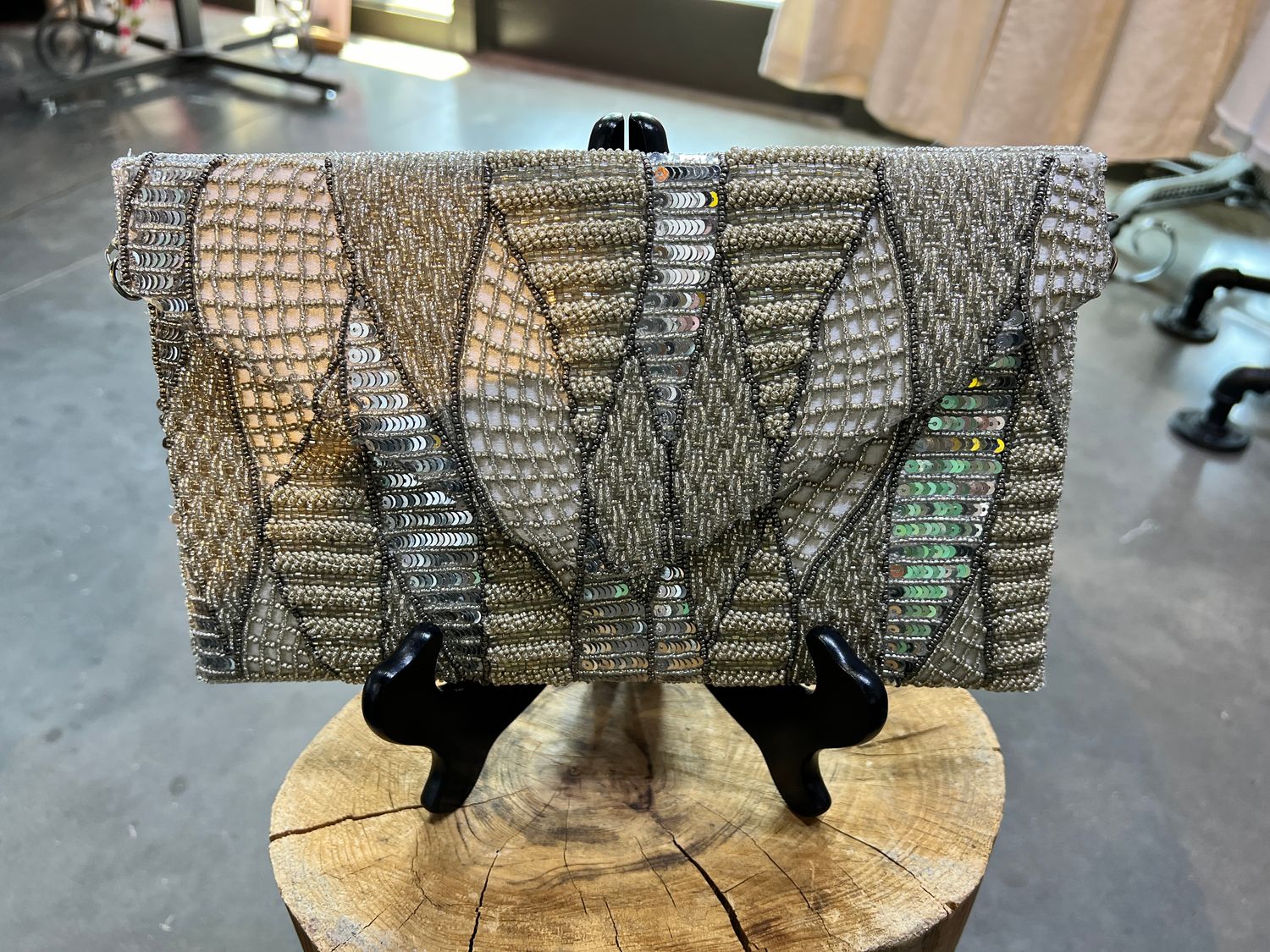 Ricki Designs Silver Clutch