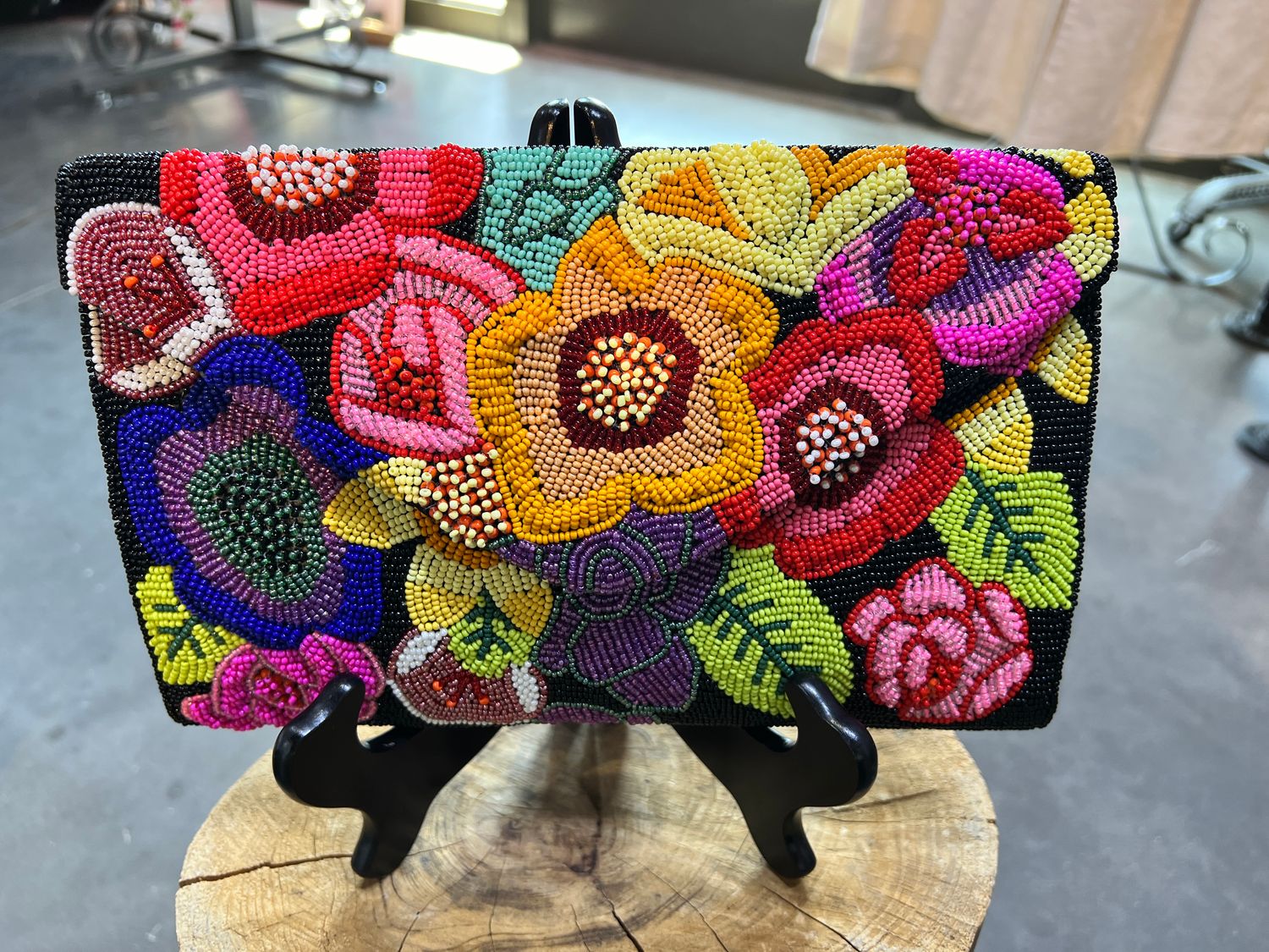 Ricki Designs Floral Clutch