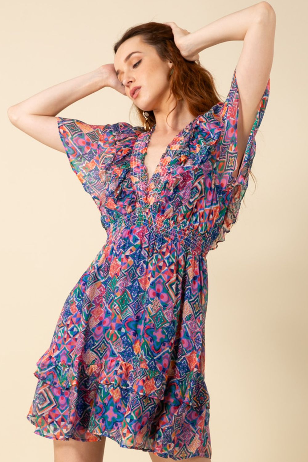 Hale Bob Kiara Chiffon Dress 45EC610A