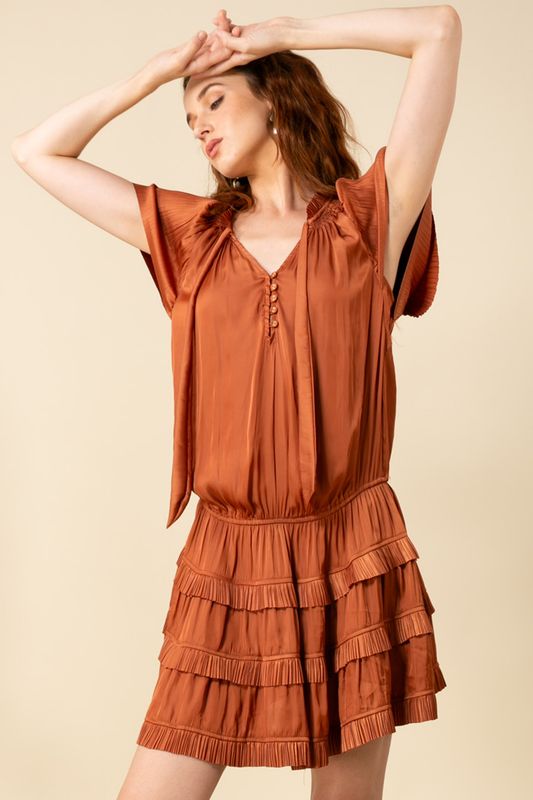 Hale Bob Alexandria Solid Drop Waist 45WR646A