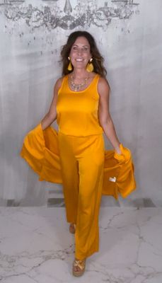 Nouvelle 95 Silk Sunburst Pull On Pants