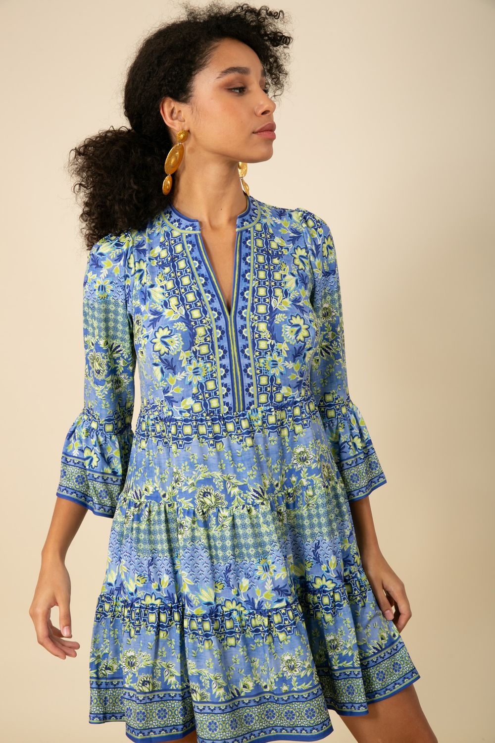 Hale Bob Mabel Jersey Dress 46PT630A