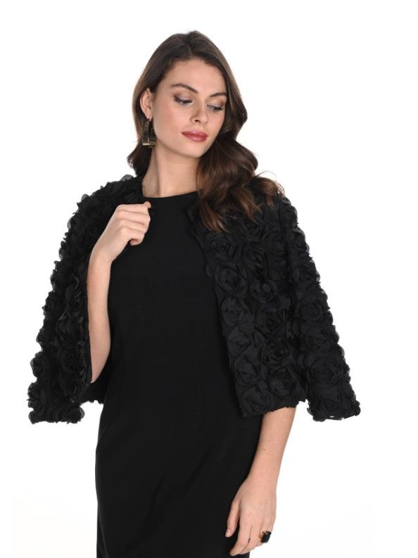 Frank Lyman Black Bolero 249406