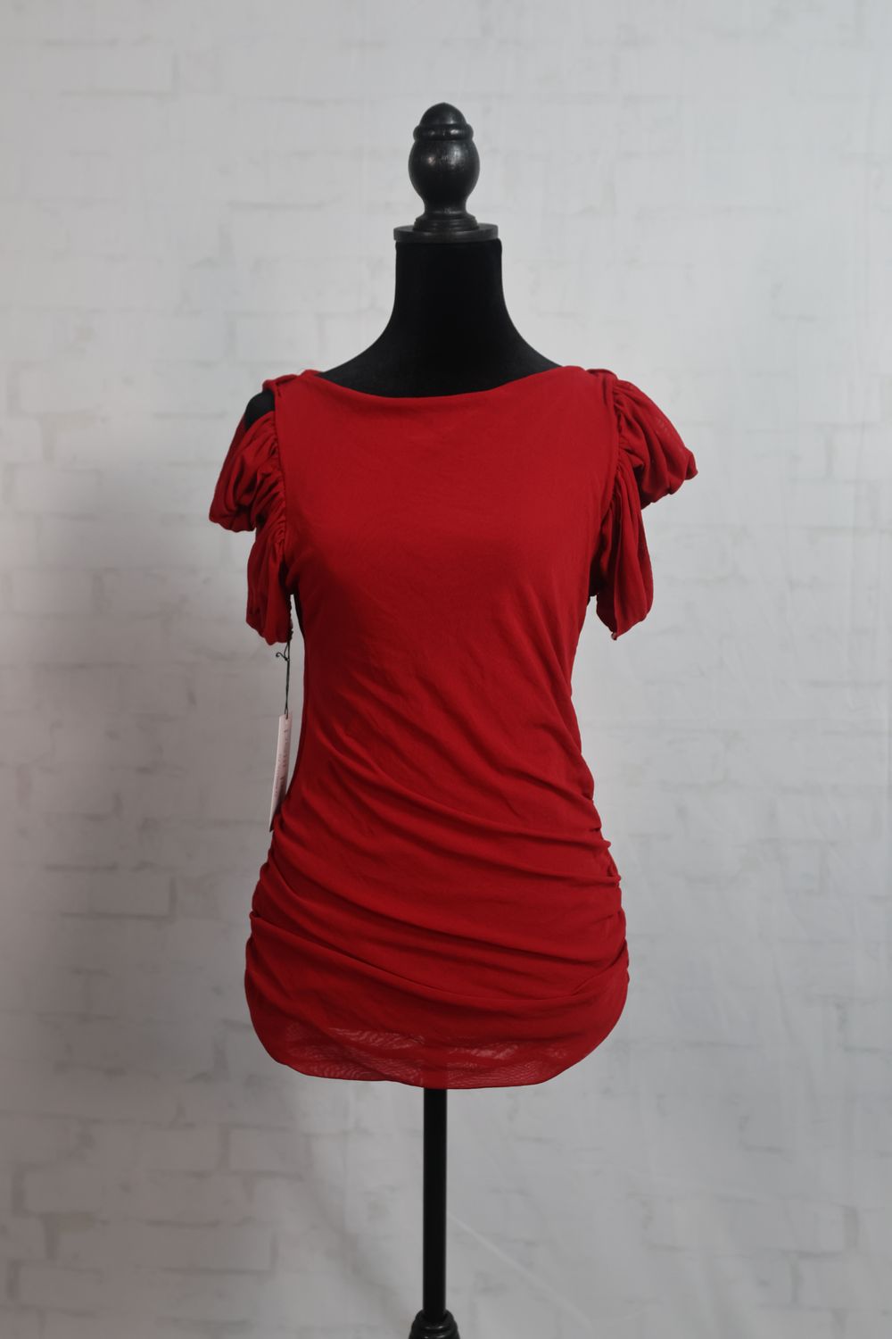 Red Petit Pois Top