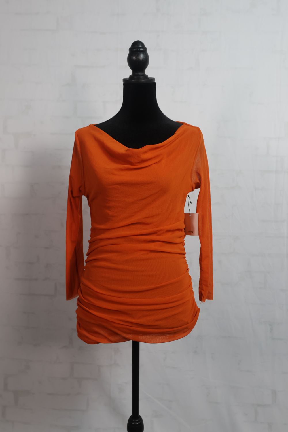 Orange Blouse by Petit Pois