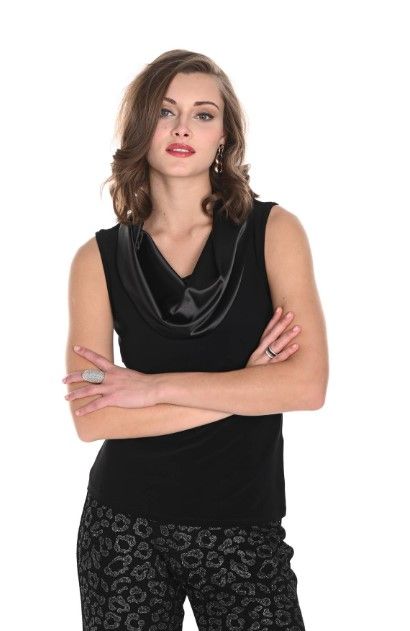 Frank Lyman Cowl Neck Top 244005