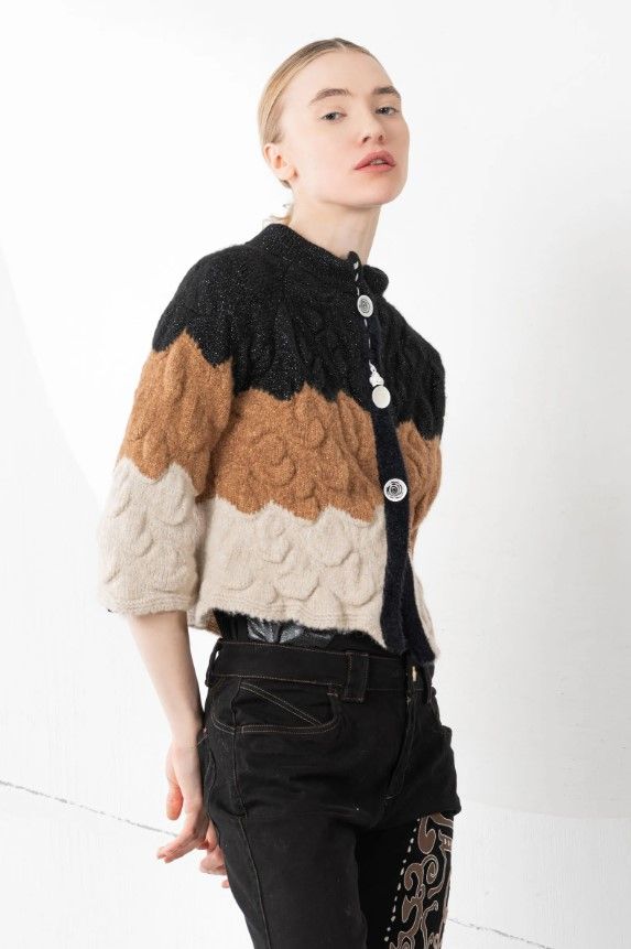 Elisa Cavaletti Mohair Cardigan EJW244016301