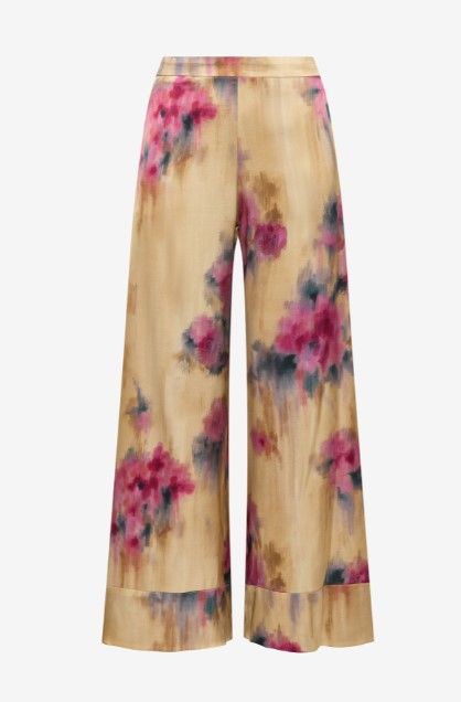 Maliparmi Silky Bouquet Trousers