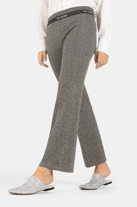 Cambio Herringbone Black/White 6643022-813