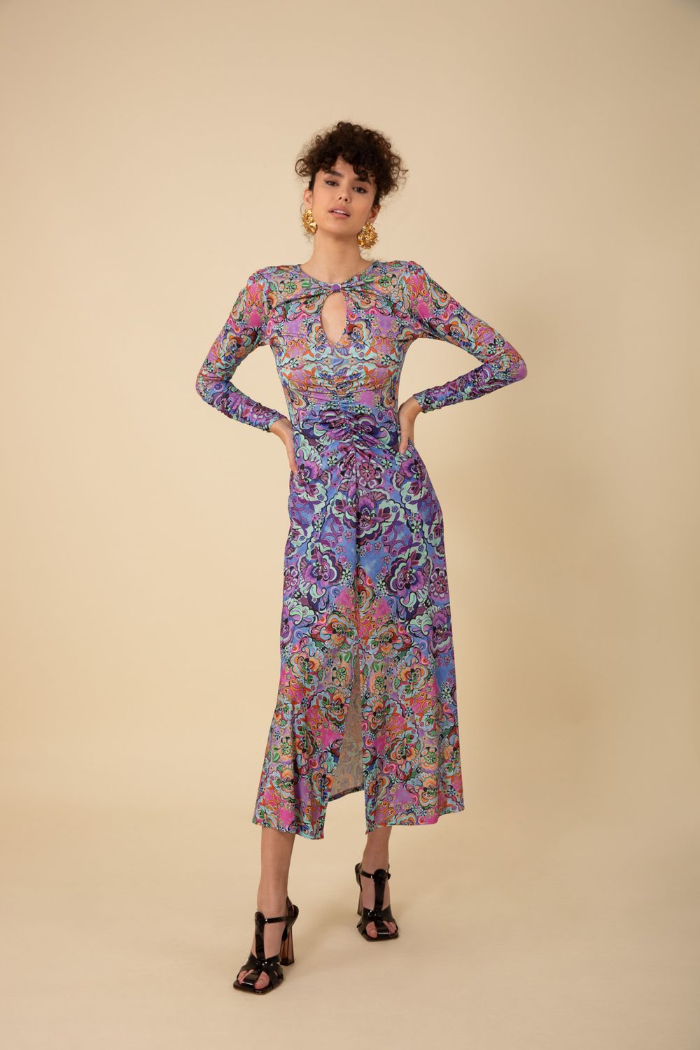 Hale Bob Ari Jersey Dress 48AP610A