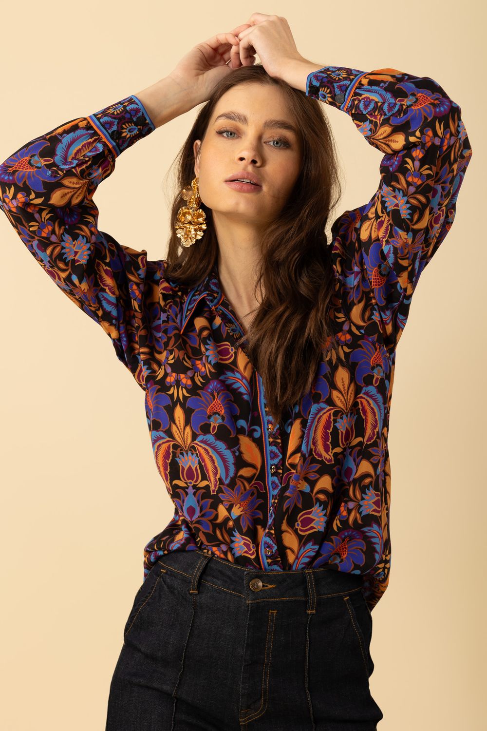 Hale Bob Paris Silk Top 48VT260A