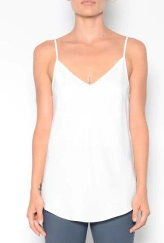 Elaine Kim Henrietta Silk Camisole - White