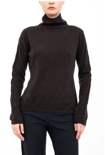 Elaine Kim Alexia Mock Neck Top - Java