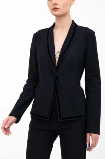 Elaine Kim Arlette Blazer - Black
