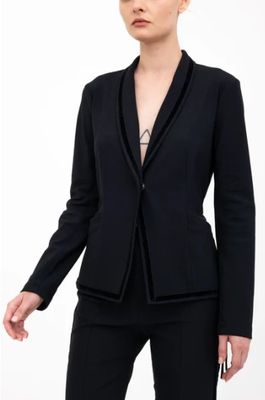 Elaine Kim Arlette Blazer - Black