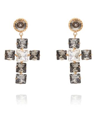 Cristina Sabatini Divine Cross Earring 37641