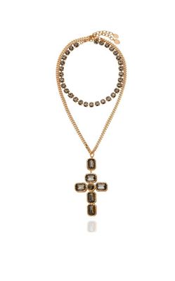 Cristina Sabatini Divine Cross Necklace 37640