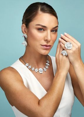 Cristina Sabatini Elara Necklace White MOP 38526