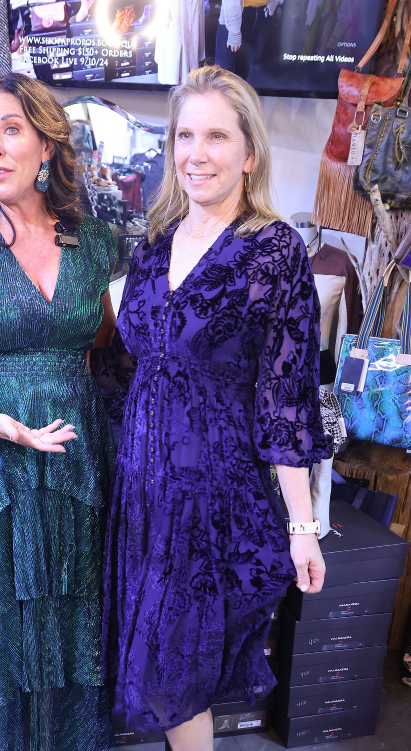 Hale Bob Velvet Burnout Dress