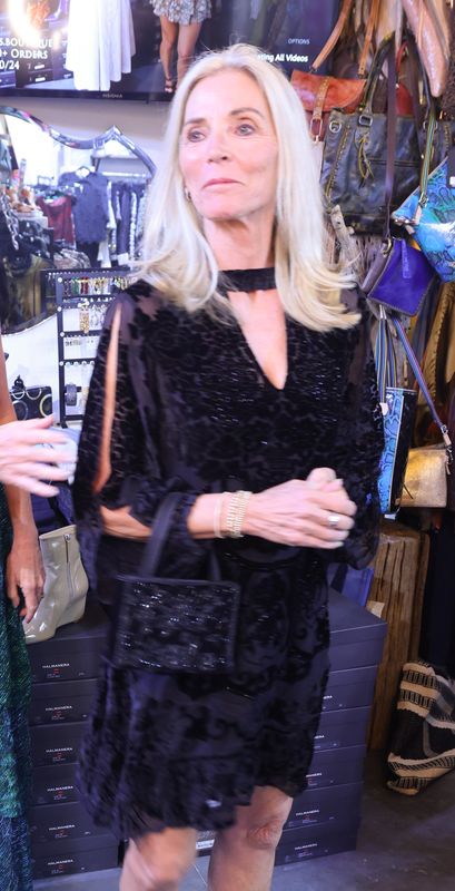 Hale Bob Velvet Burnout Dress