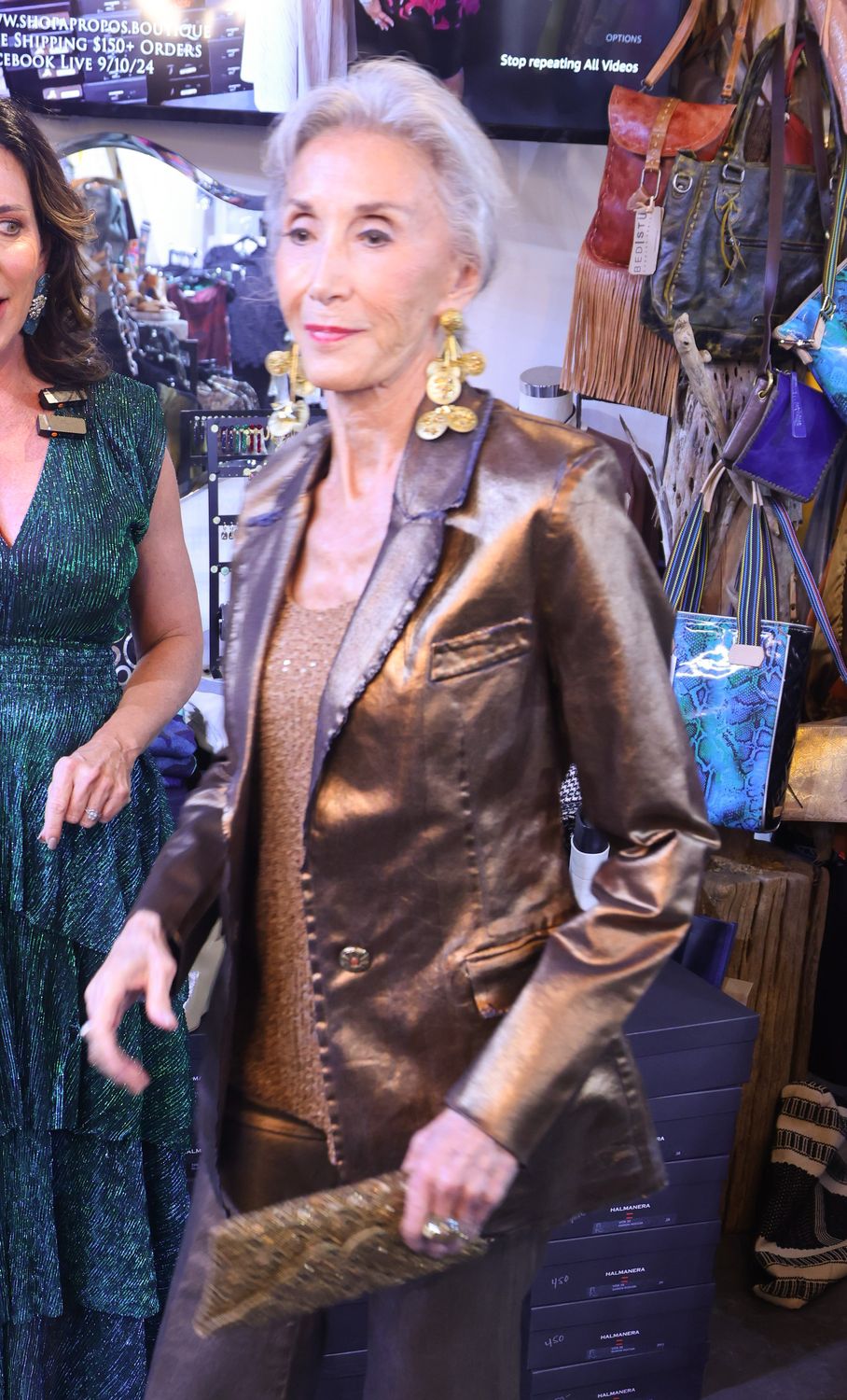 Shaft Bronze Blazer