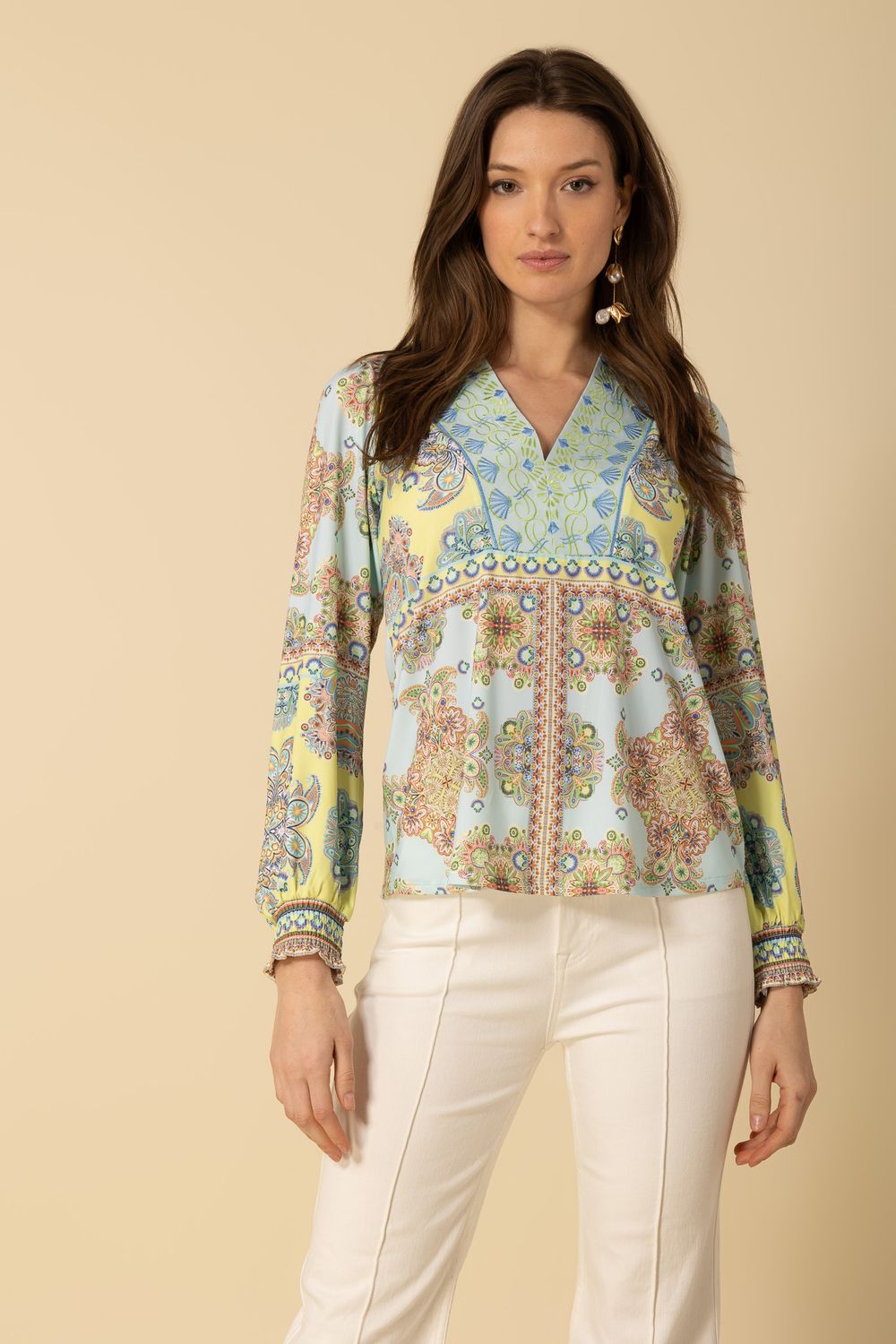 Hale Bob Ailani Jersey Top 4YAS214A