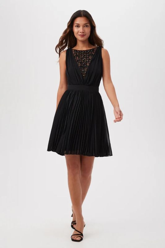 Trina Turk Zathar Dress - Black